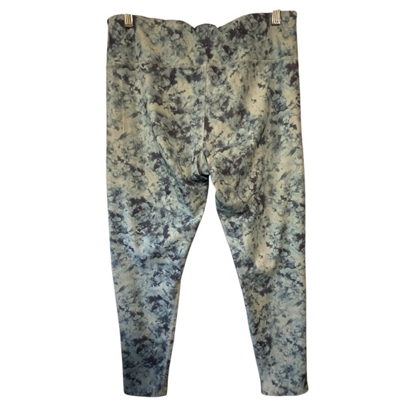 BCBGeneration athletic leggings workout exercise pants Storm blue LG EUC - Picture 2 of 12